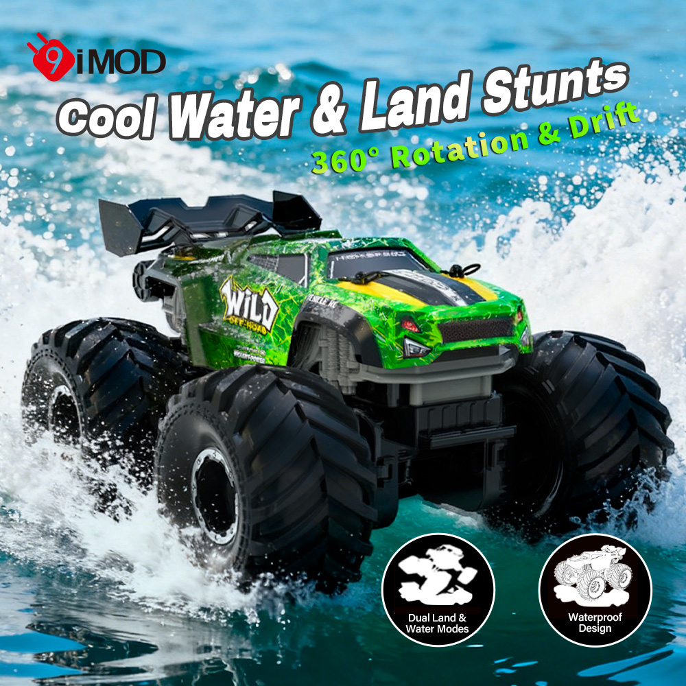 Kids Toys Long Island - Радиоуправляемый внедорожник-амфибия 9IMOD RC Monster Truck