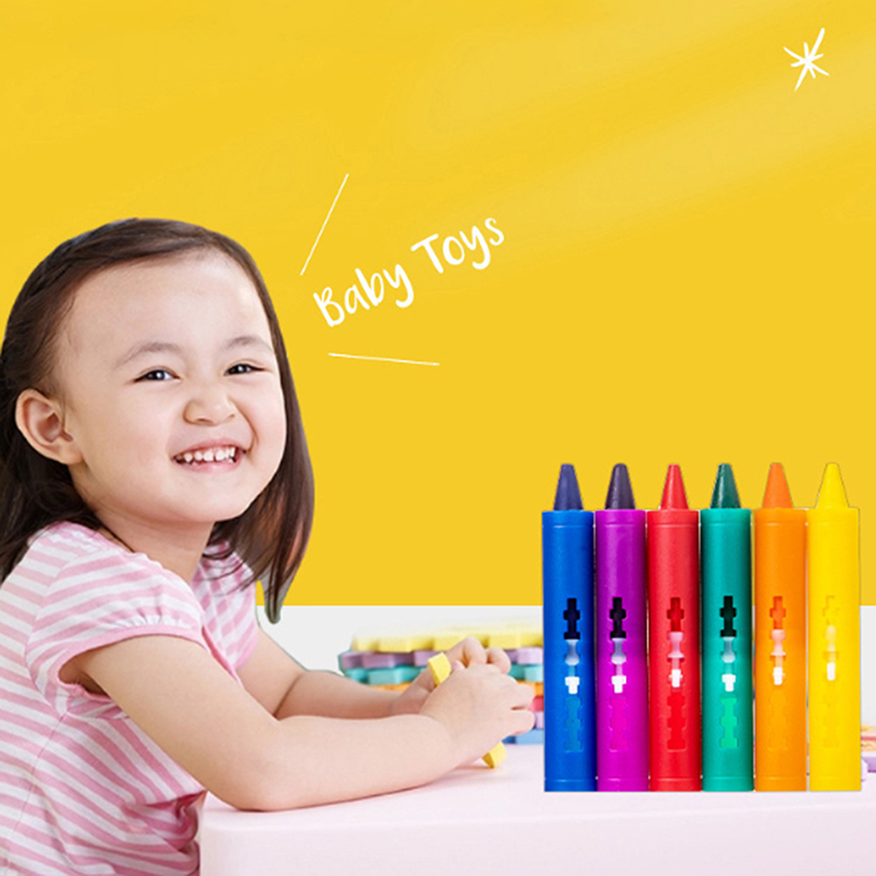 Kids Toys Drawing Easy - 6 шт. моющиеся карандаши для ванны