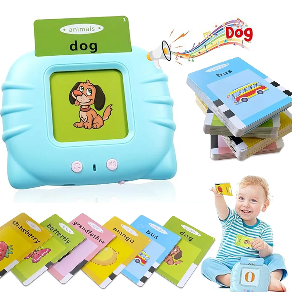 Learning Tablet Kids - Флеш-карта для раннего образования, обучающие игрушки,