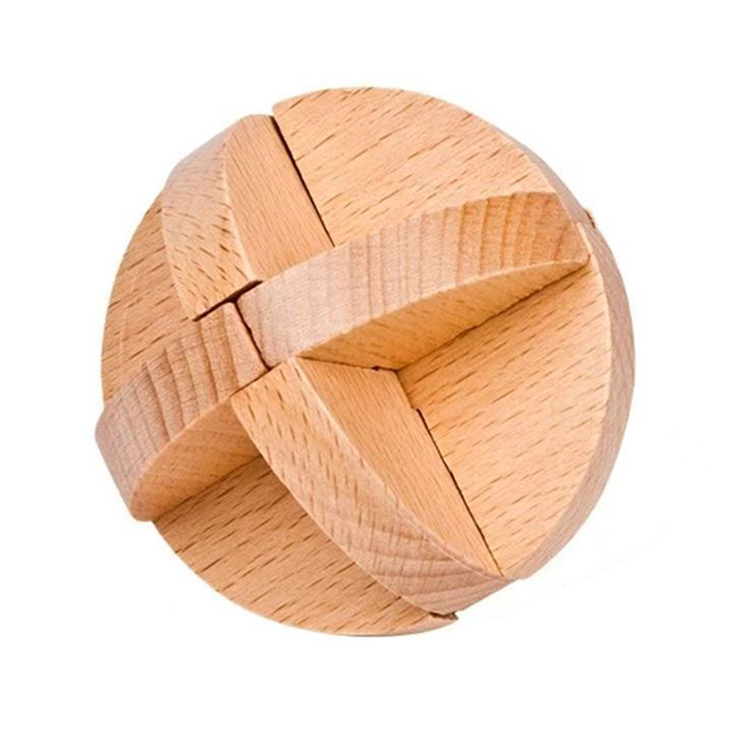 Wooden Puzzle Kids - Классические деревянные головоломки Lu Ban Ball