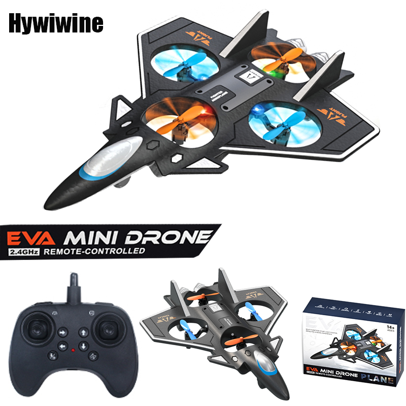 Kids Toys Under £5 - Радиоуправляемый самолет-истребитель 2,4G Дрон с дистанционным