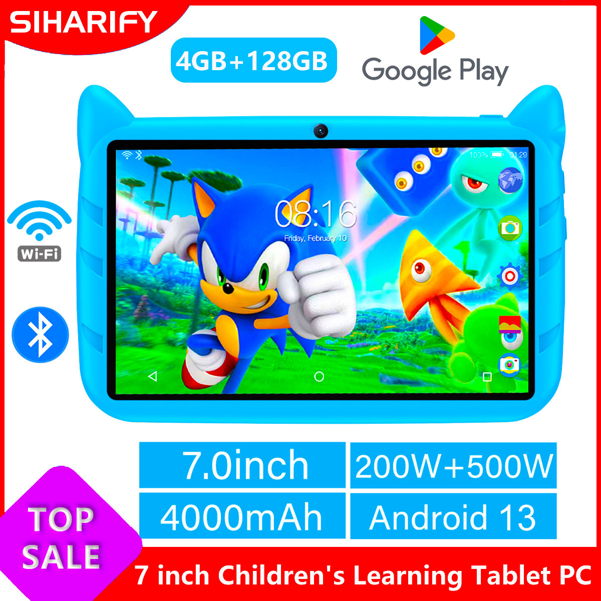 Новый 7-дюймовый планшет для д – обзор и цена Learning Tablet Kids