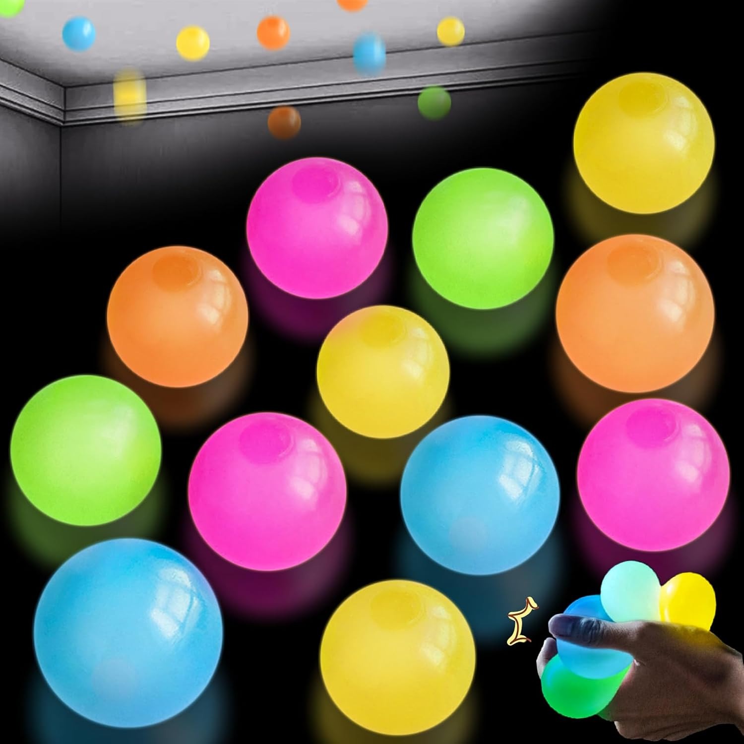 5/10 шт. светящиеся в темноте  – обзор и цена Kids Toys Under £5