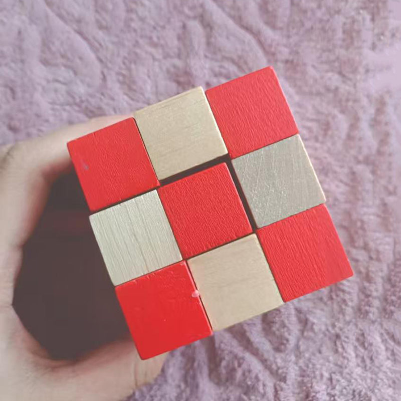 Деревянный кубик змеи, головол – обзор и цена Wooden Puzzle Kids