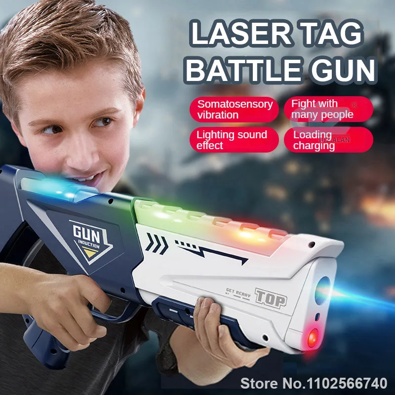 Инфракрасный лазертаг-пистолет – обзор и цена Laser Tag Set Kids