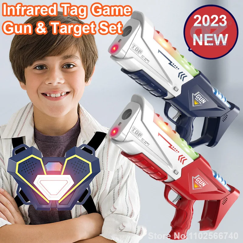 Инфракрасный лазертаг-пистолет – обзор и цена Laser Tag Set Kids