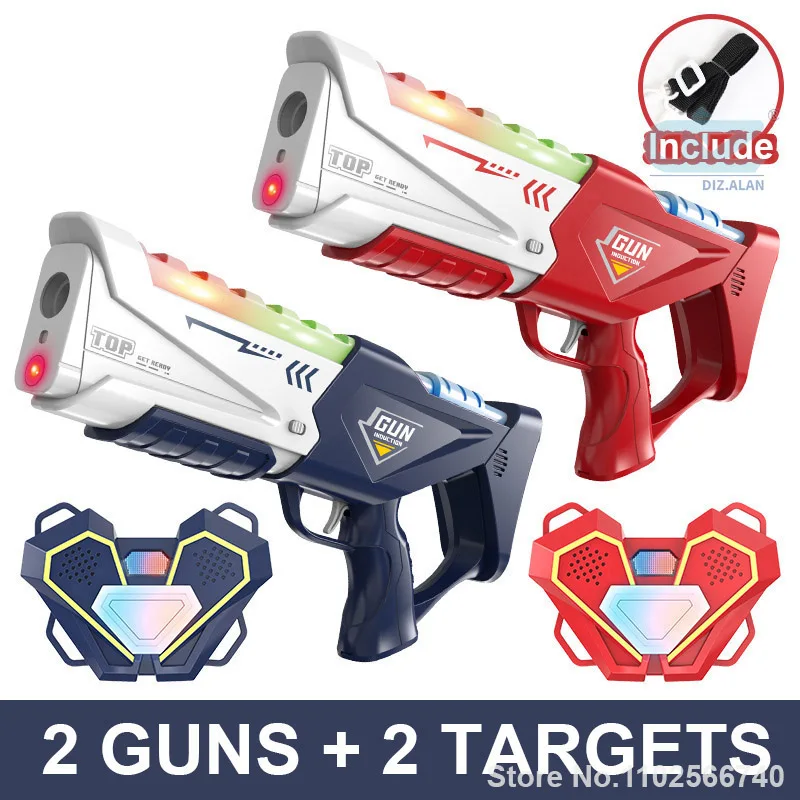 Инфракрасный лазертаг-пистолет – обзор и цена Laser Tag Set Kids
