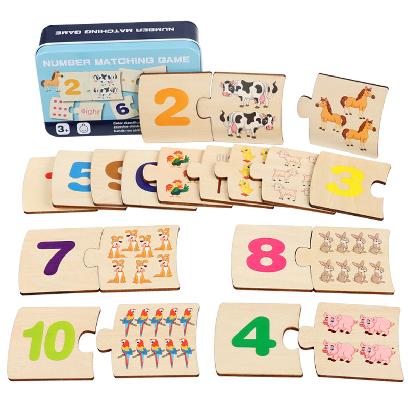 Детская железная коробка с ном – обзор и цена Wooden Puzzle Kids