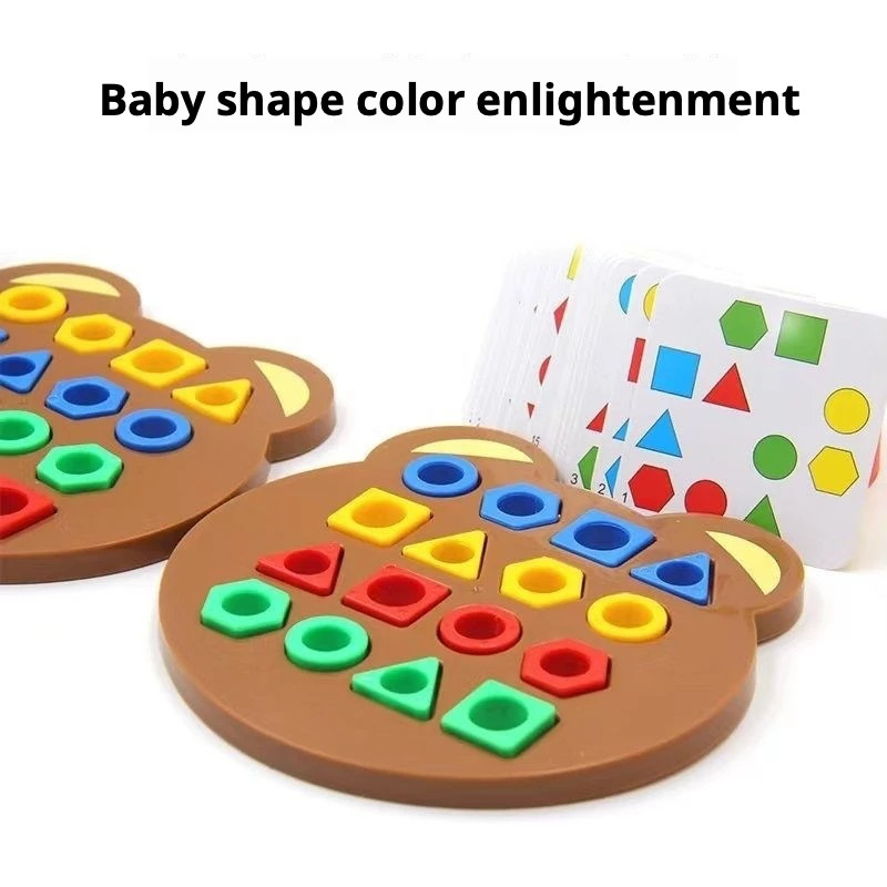 Монтессори-игрушка для сортиро – обзор и цена Wooden Puzzle Kids