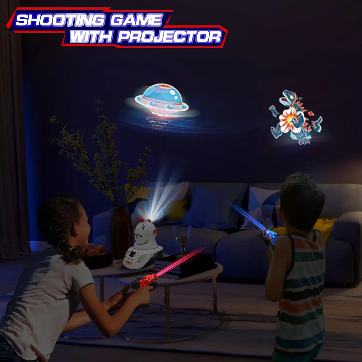 Набор для лазертага с проектор – обзор и цена Laser Tag Set Kids