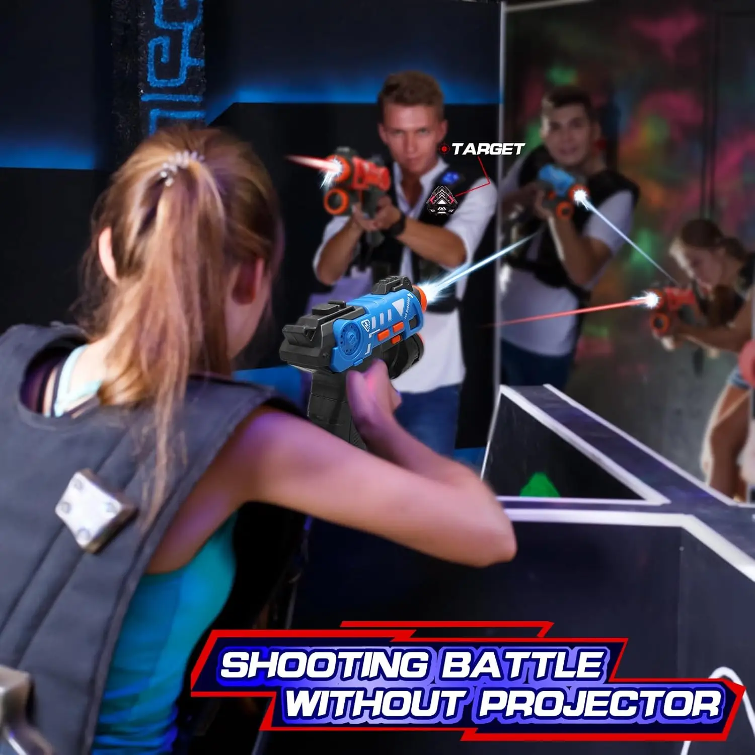 Детский лазертаг: набор инфрак – обзор и цена Laser Tag Set Kids